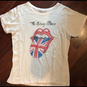Daydreamer Rolling stone British flag tee size M